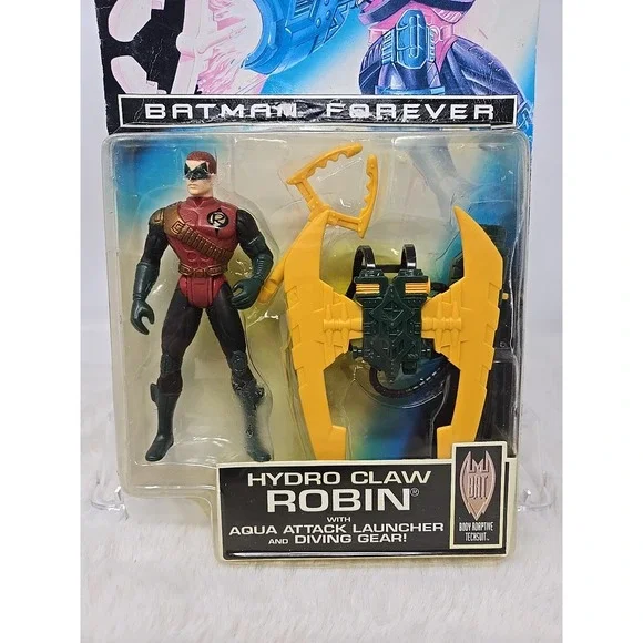 BATMAN FOREVER--HYDRO CLAW ROBIN FIGURE (NEW) 1995 KENNER-- - Picture 2 of 4